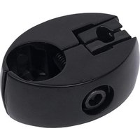 Соединитель для рейлинга Tris 550 д.25 с вкладышами (черный)