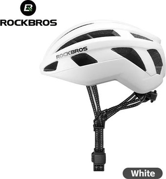 Cпортивный шлем RockBros 10110039002 (М, белый)