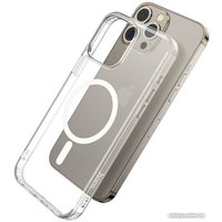 Чехол для телефона Hoco для iPhone 15 Pro Max магнитный (прозрачный)