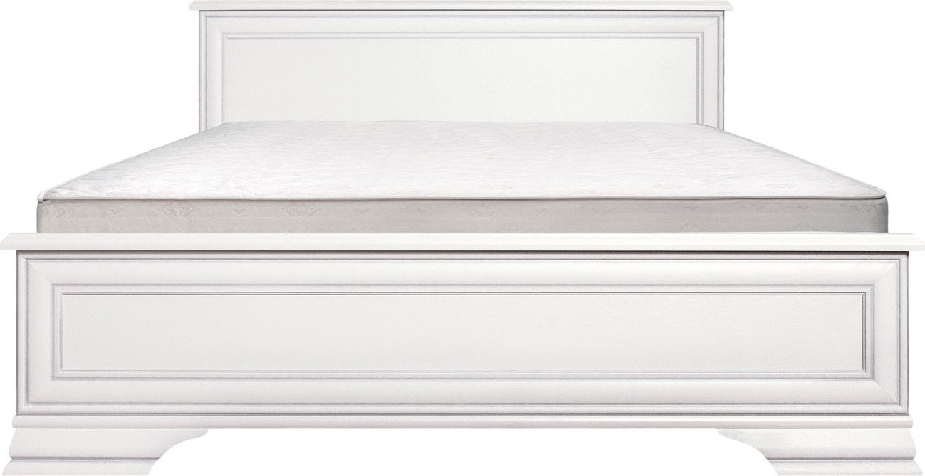 

Кровать Black Red White Kentaki S320-LOZ160х200 Д (белый/белый)