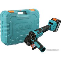Угловая шлифмашина Sturm CAG1812 (с 1-им АКБ, кейс)