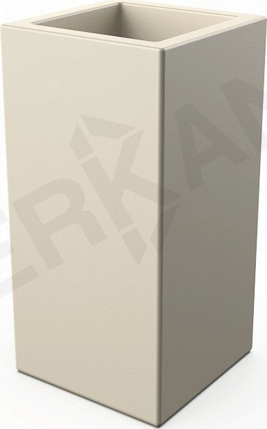 

Кашпо Berkano Cubric 40*80 DB (бежевый)