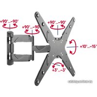 Кронштейн для телевизора MAUNFELD MTM-2355FM