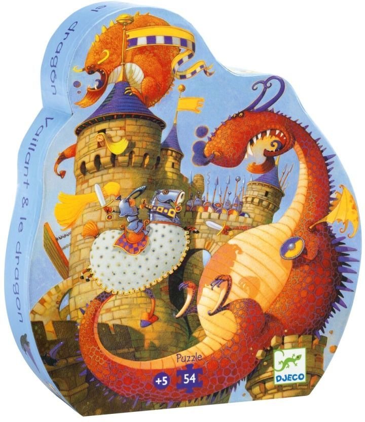 

Пазл Djeco Рыцарь и дракон 07256