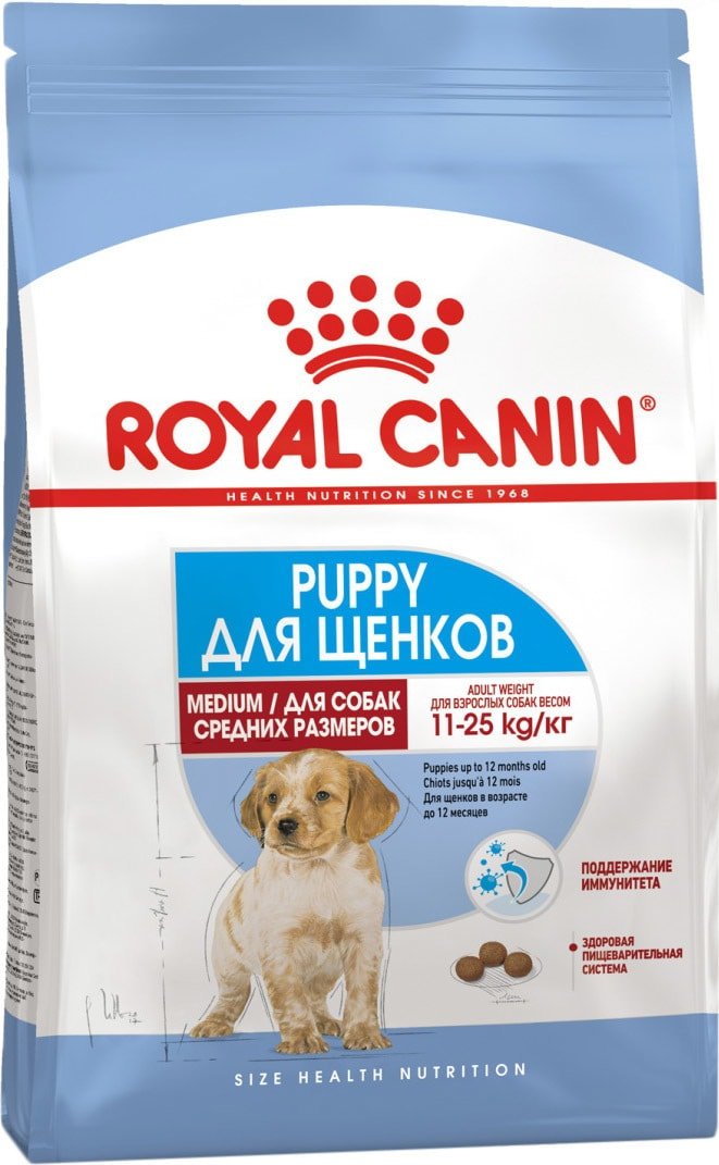 

Сухой корм для собак Royal Canin Medium Puppy 3 кг