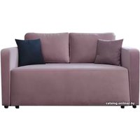 Диван Nord Star Эльф Авелина (велюр, розовый)