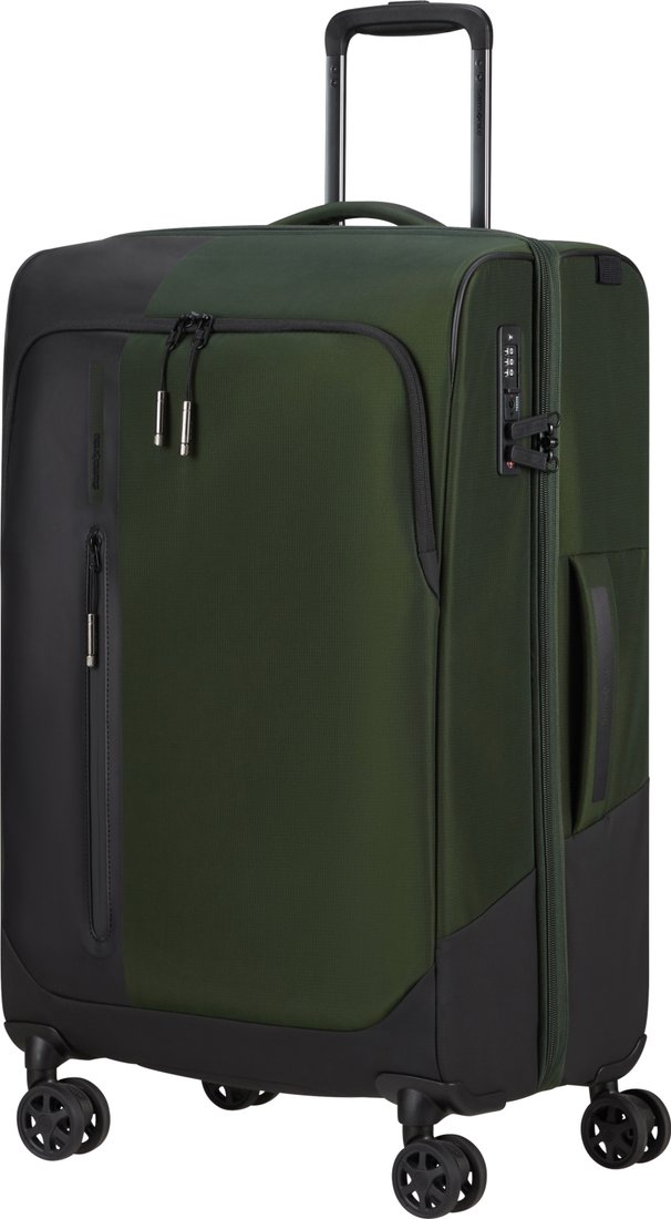 

Чемодан-спиннер Samsonite Biz2Go Trvl Earth Green 66 см