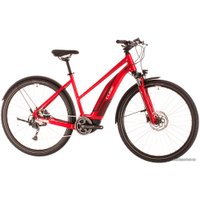 Электровелосипед Cube Nature Hybrid One 500 Allroad Trapeze р.54 2020 (красный)