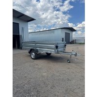 Одноосный прицеп AvtoS A35Р1B (3500x1500x300, R13, ресс. AL-KO)