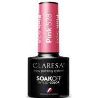 Гель-лак Claresa Hybrid Pink 528 5 мл