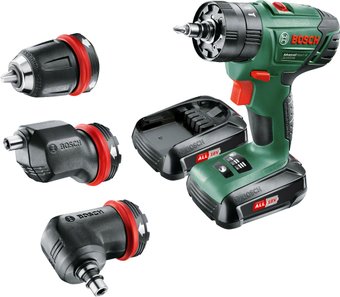 Ударная дрель-шуруповерт Bosch AdvancedImpact 18 QuickSnap (два аккумулятора)
