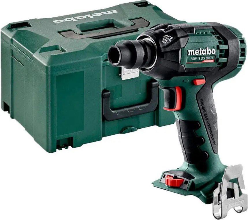 

Гайковерт Metabo SSW 18 LTX 300 BL 602395840 (без АКБ, с кейсом)