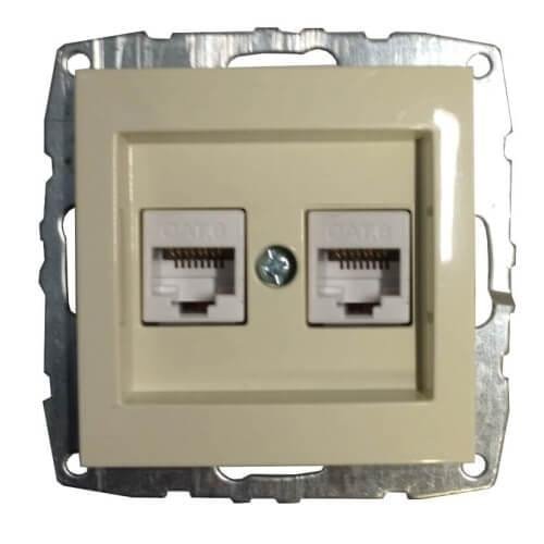 

Розетка Mono Electric 500-001705-132 (Cream)