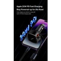 Автомобильное зарядное Baseus Enjoyment Pro 2-in-1 Car Charger C+L 60W C00057802111-02
