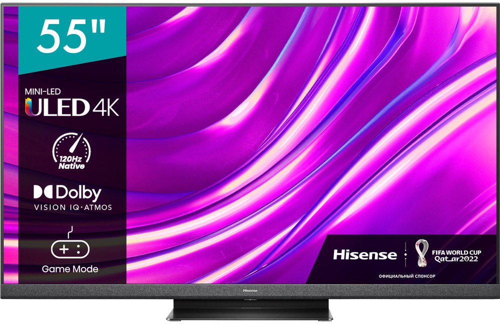 

MiniLED телевизор Hisense 55U8HQ