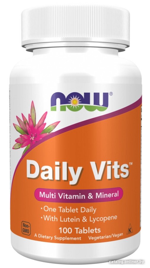 Комплекс Now Foods Daily Vits Multi (100 таблеток)