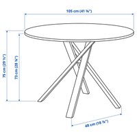 Кухонный стол Ikea Mariedamm 70492645