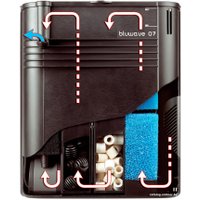 Аквариум Ferplast Dubai 120 LED 240 л (черный) в Солигорске