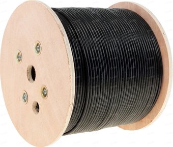 Кабель Power Cube C-UPC-5051E-SO-OUTR (305 м, черный)