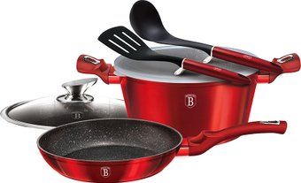 Набор кастрюль Berlinger Haus Burgundy Line BH-7042