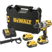 Ударная дрель-шуруповерт DeWalt DCD996P3 (с 3-мя АКБ 5 Ач, кейс)