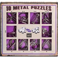 Головоломка Eureka Wire Puzzle Sets 10 Metal Puzzles 473359 (фиолетовый)