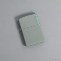 Зажигалка Zippo Classic Flat Grey Zippo Logo 49452ZL