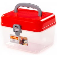 Органайзер для хранения Полесье №56 92373 (прозрачный/красный)