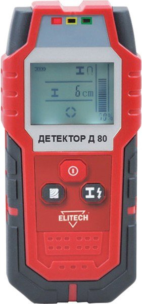 

Детектор скрытой проводки ELITECH Д 80