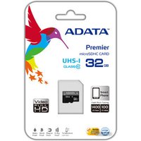Карта памяти ADATA Premier microSDHC UHS-I Class 10 32GB (AUSDH32GUICL10-R)