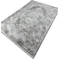 Ковер для жилой комнаты Radjab Carpet Афина Прямоугольник 9017A 12895RK (1.6x2.3, Grey/Cream)