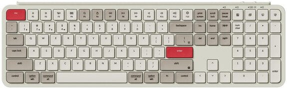 Клавиатура Keychron B6 Pro B6P-K13 (ретро красный, нет кириллицы)