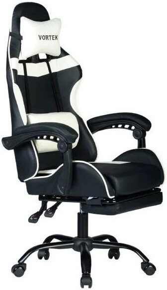 

Игровое (геймерское) кресло King Style Vortek PU (черный/белый)