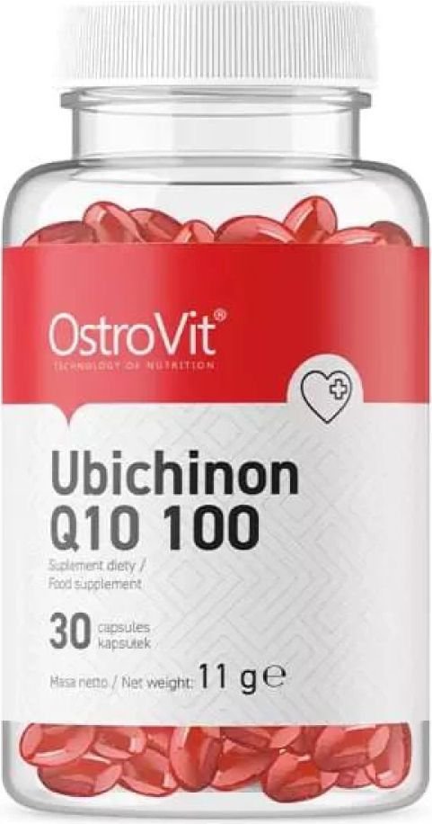 

Витамины, минералы OstroVit Убихинон Q10 100 мг (30 капсул)