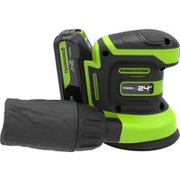 Эксцентриковая шлифмашина Greenworks OS325 3100907CUA (с 1-им АКБ)