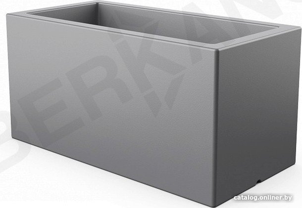 Кашпо Berkano Cubric 40*100 DB (графит)