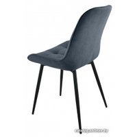 Стул Гальваник Флоренция (ткань, черный муар/catania steel)