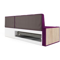 Угловой диван Мебель-АРС Таллин 191x83x121 (фиолетовый)