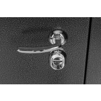 Металлическая дверь Guard Термо MG109 96x205 левая (черное серебро/белый ясень) в Лиде