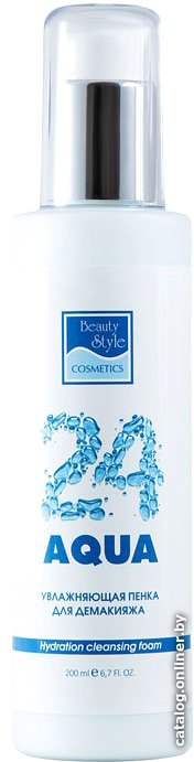 Beauty Style Пенка для снятия макияжа Аква 24 Увлажняющая 200 мл