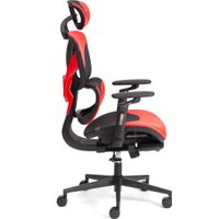 Офисное кресло TetChair KingCobra искусственная кожа/сетка (черный/красный)
