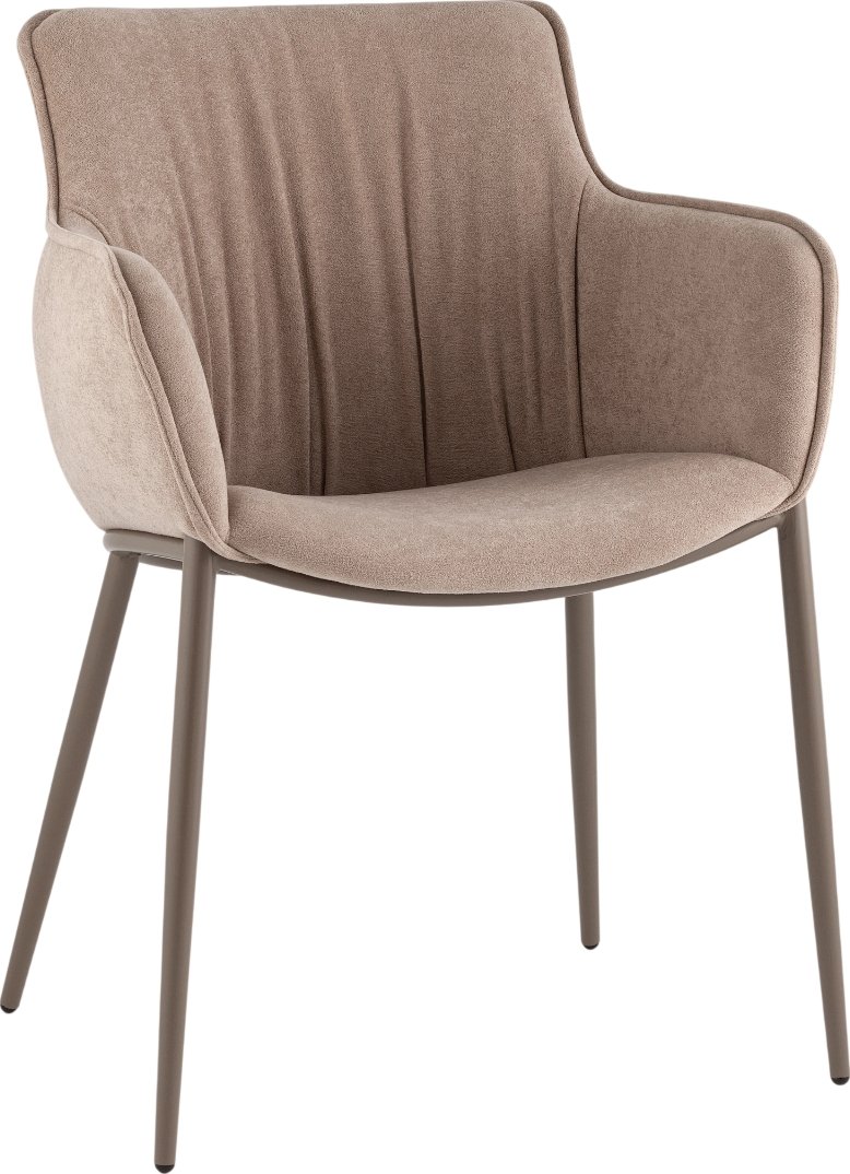 

Стул с подлокотниками Stool Group Твигги LV-118-RlL-08-7006 (шенилл бежевый/бежево-серый)