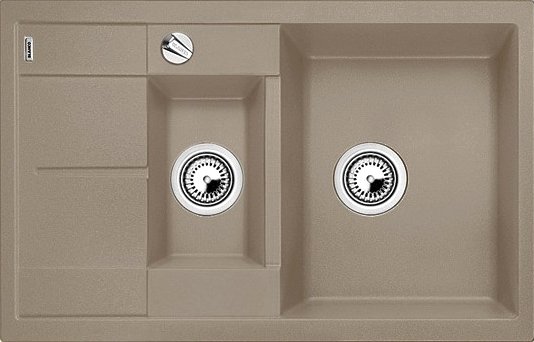 

Кухонная мойка Blanco Metra 6 S Compact 517353 (серый беж)