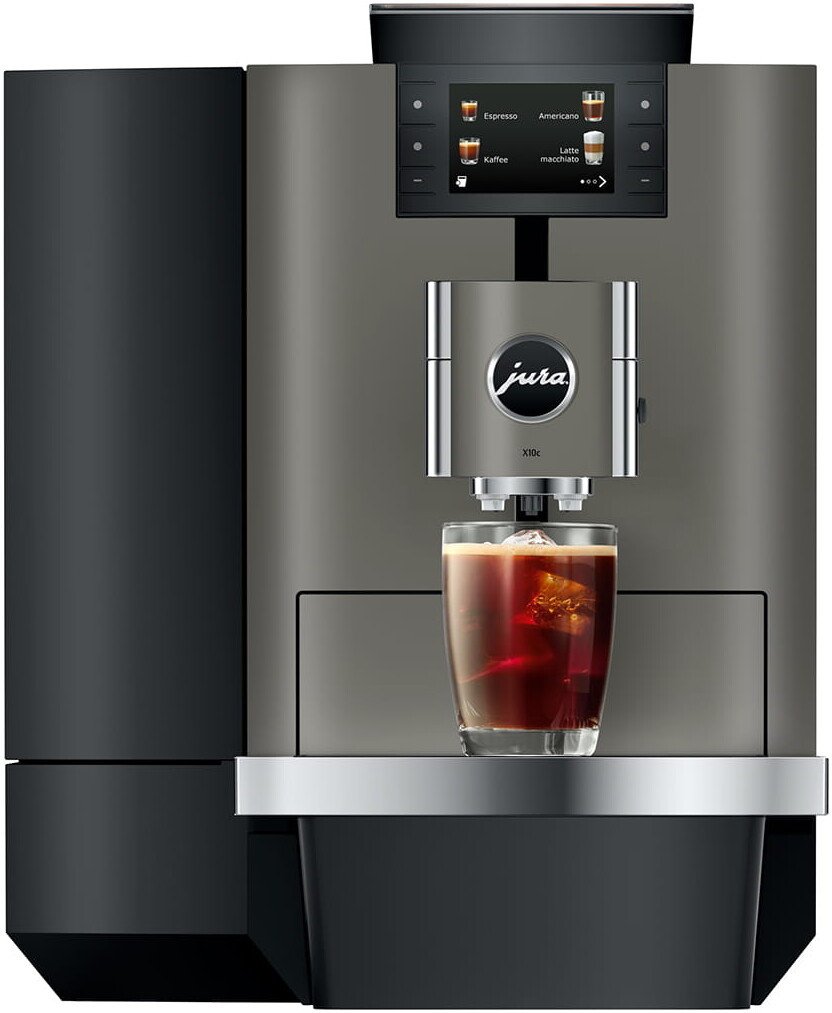 Кофемашина JURA X10c Dark Inox EA 15624 (темная сталь)