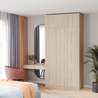 Шкаф распашной Soma Lord Lite 3-х створчатый 120x240 (дуб сонома)