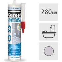 Герметик Ceresit CS 25 (280 мл, манхэттен)