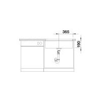 Кухонная мойка Blanco Subline 700-U 527173 (мягкий белый)