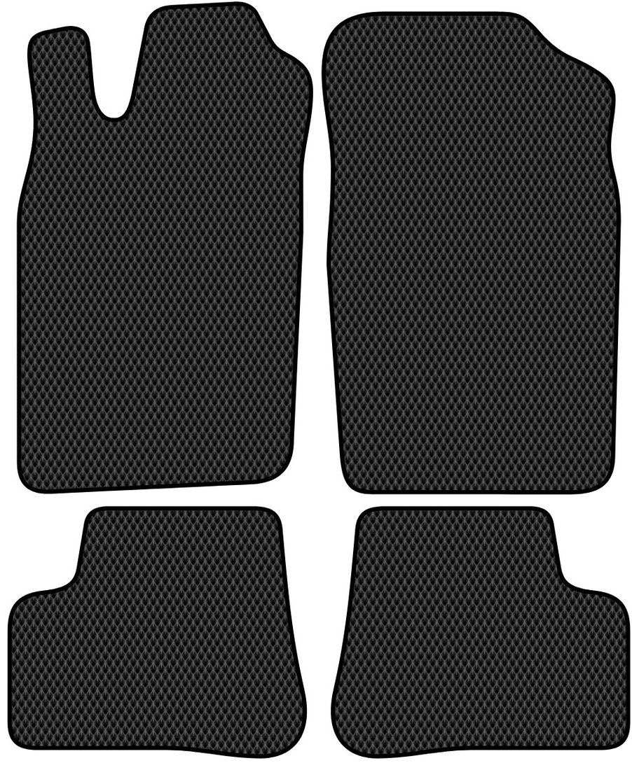 

Комплект ковриков для авто Alicosta Peugeot 206 (хэтчбек 5 дв) 1998 - 2009 (черный, ромб)