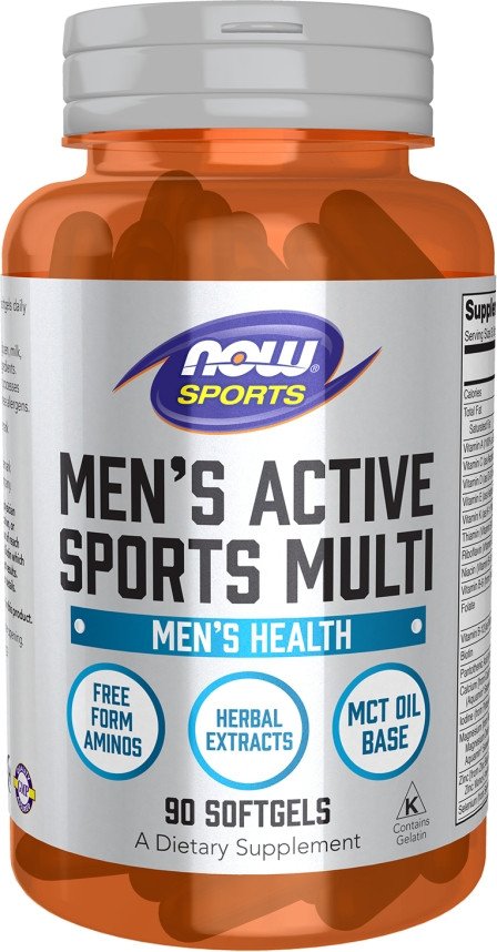 Комплекс Now Foods Men's Active Sports Multi (90 капсул)