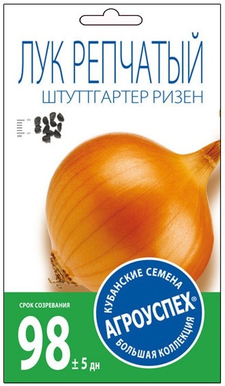 

Семена Агроуспех Лук репчатый Штутгартер Ризен ранний 17622 1 г
